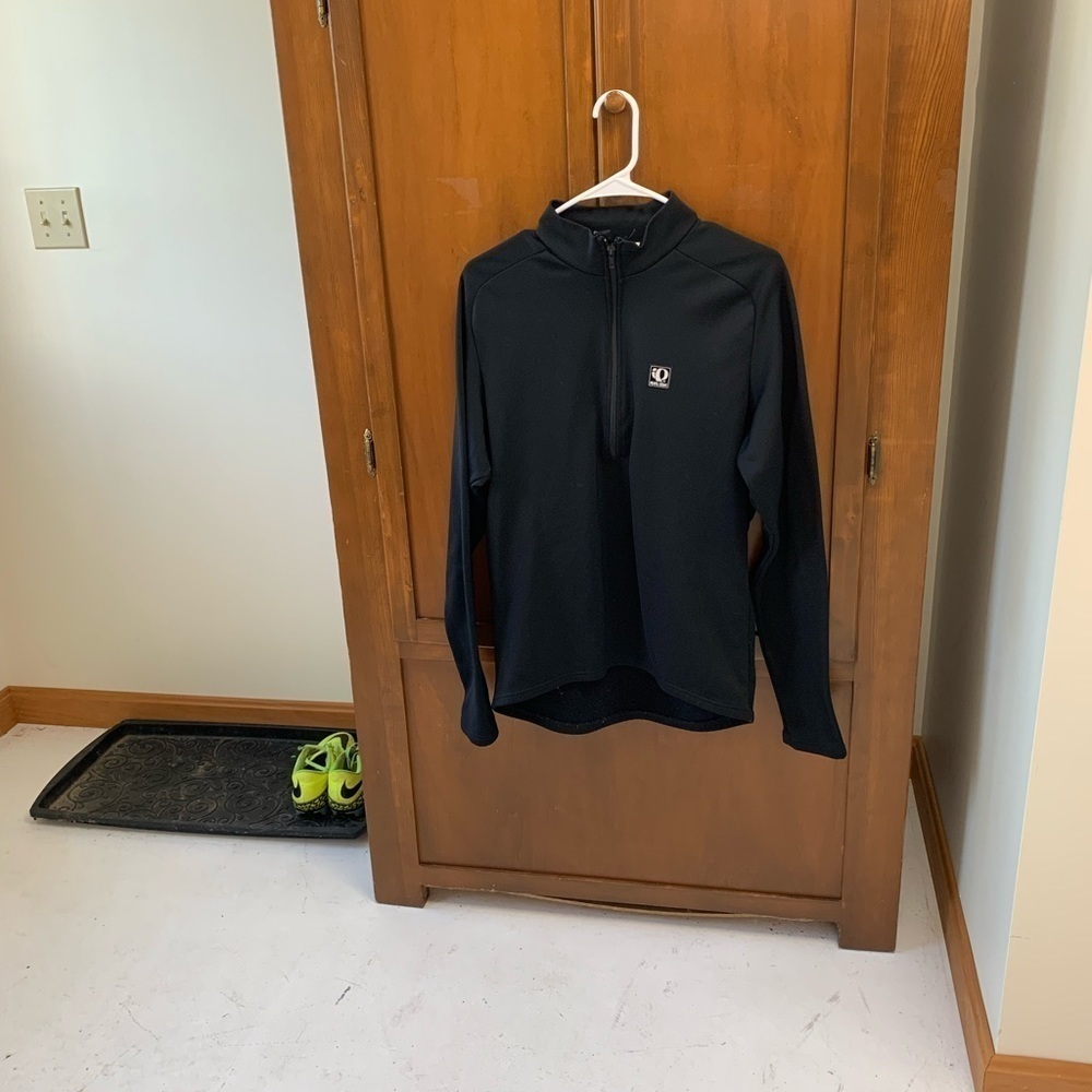 Pearl Izumi Technical Wear long sleeve poly pullover cycling top 1/2 zip large